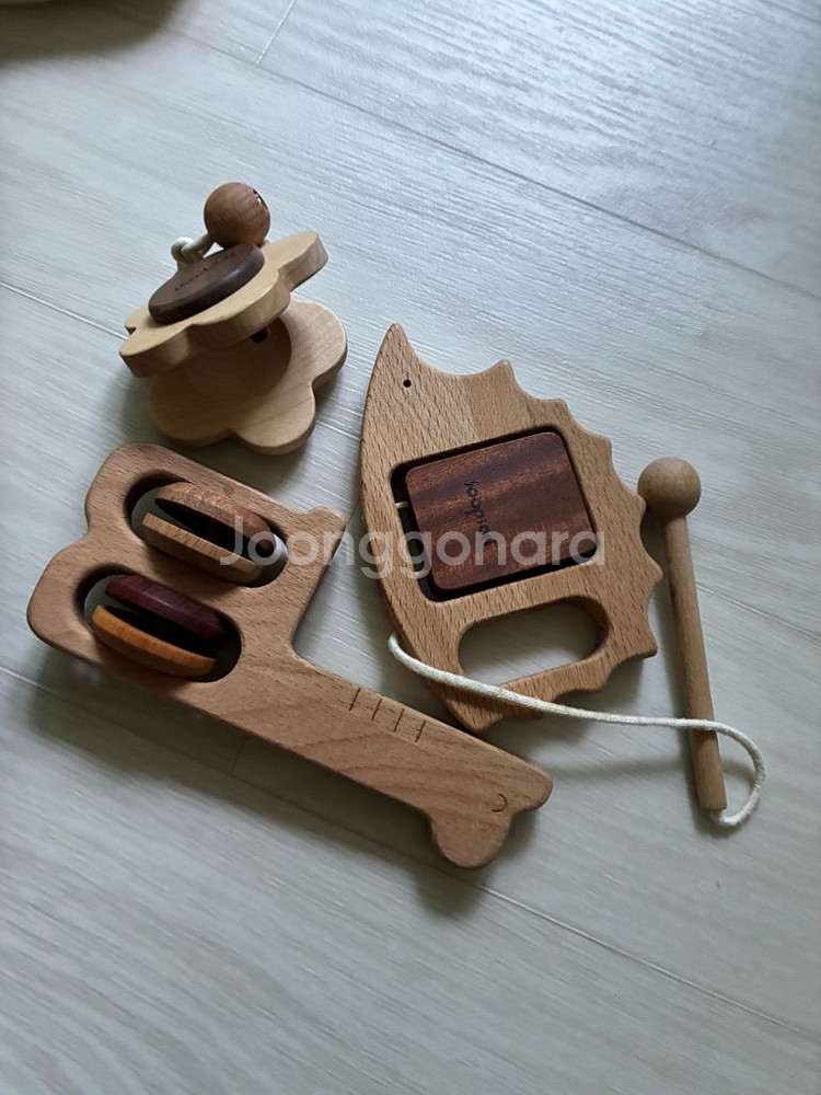 숲소리 원목 악기놀이 세트--1