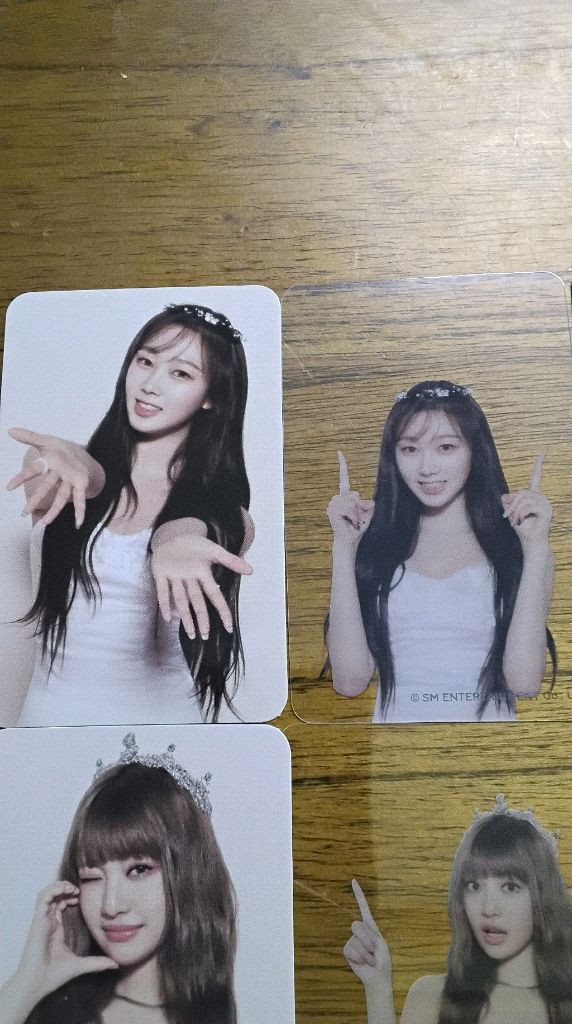 에스파 2023 시즌그리팅 지젤 닝닝 카리나 포카 이미지
