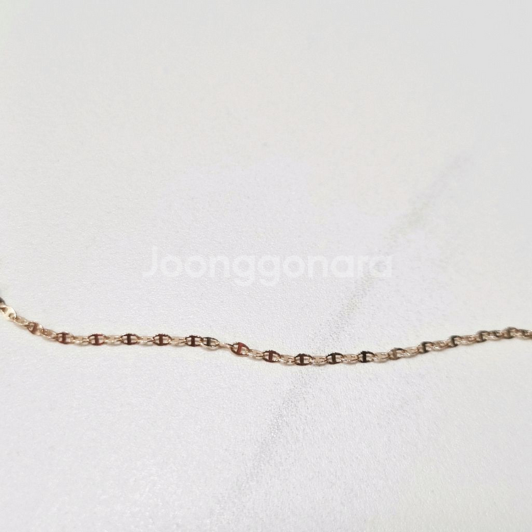 14k체인(42cm)목걸이 핑크골드--1