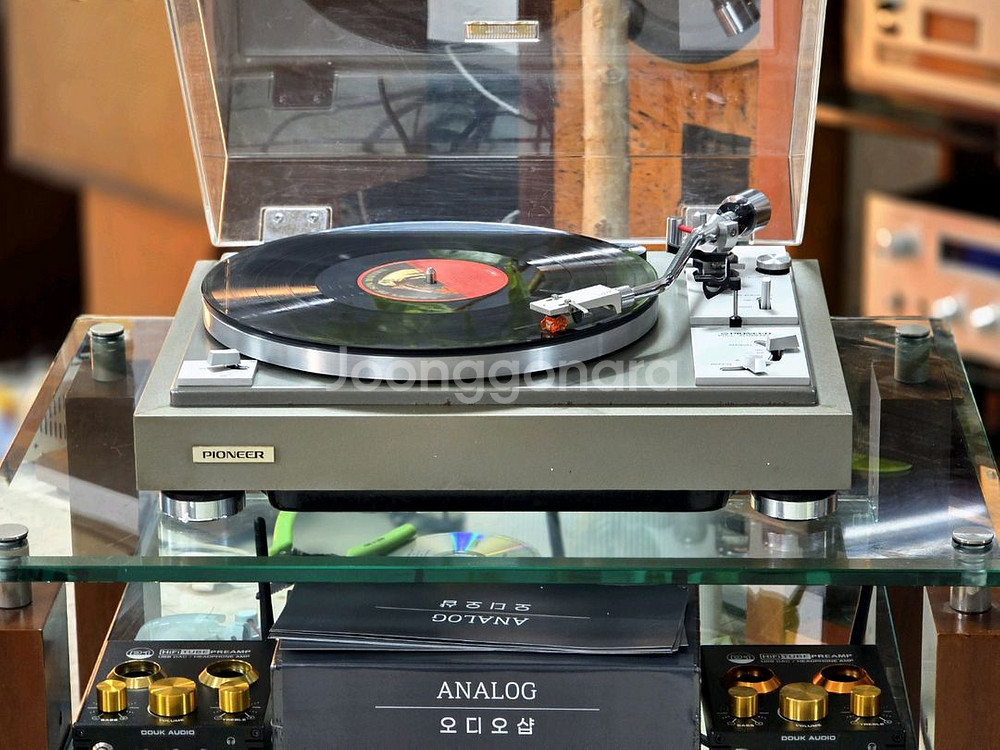 파이오니아 풀오토 중급대 턴테이블 PL-A215S--1