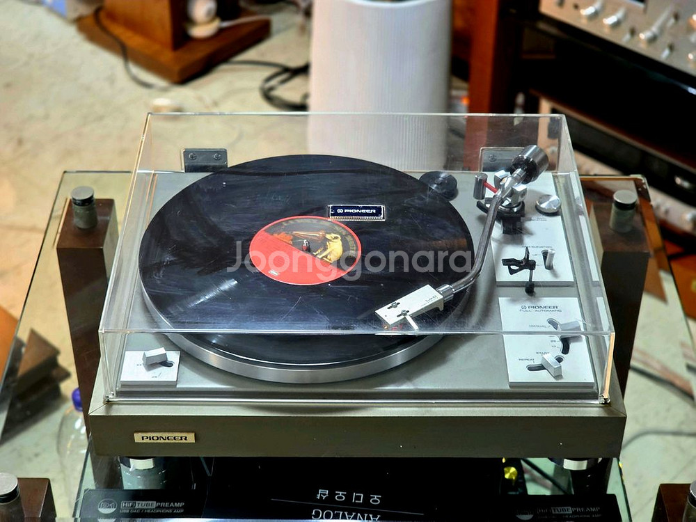 파이오니아 풀오토 중급대 턴테이블 PL-A215S--7