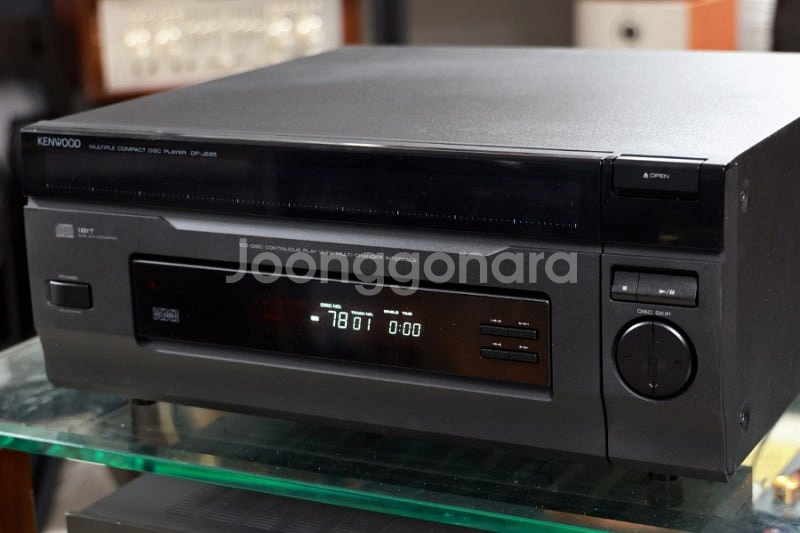 켄우드 100장 CD플레이어 체인져ㅡ민트급.정품리모컨포--5