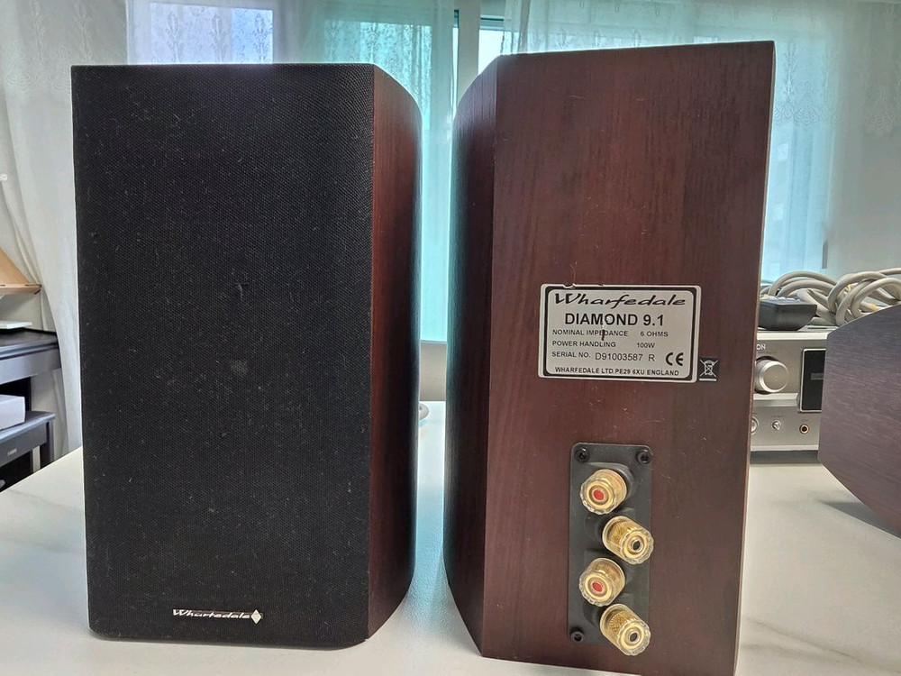 데논리시버 AVR-1706 및 와피데일스피커 일체--7