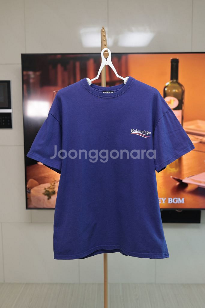 발렌시아가 반팔 티셔츠 L~XL 공용--0