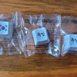 gs25 편의점 광복절 80주년 한정판 키캡 태극기
