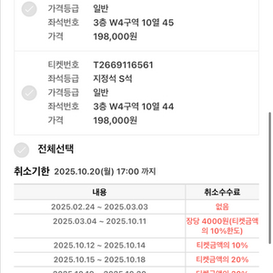 오아시스 티켓