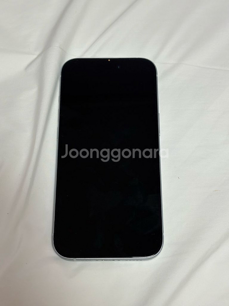 아이폰15 블루 256GB--8