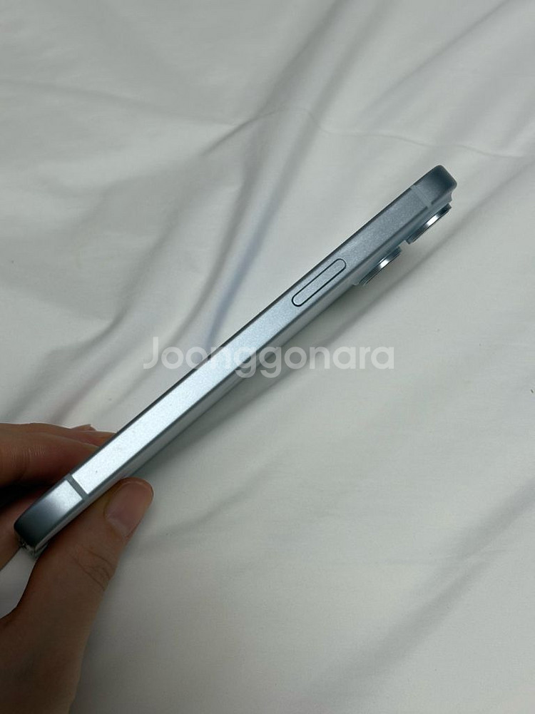 아이폰15 블루 256GB--9
