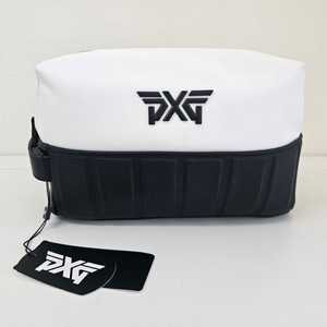 PXG 에센셜 골프 파우치 화이트/블랙