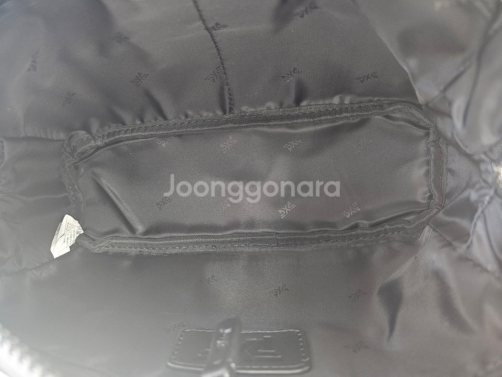 PXG 에센셜 골프 파우치 화이트/블랙--3