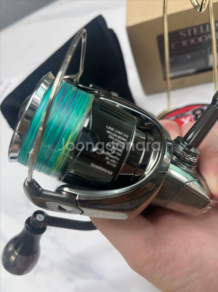 시마노 22 스텔라 C3000MHG 라인포함 윤성보증--5