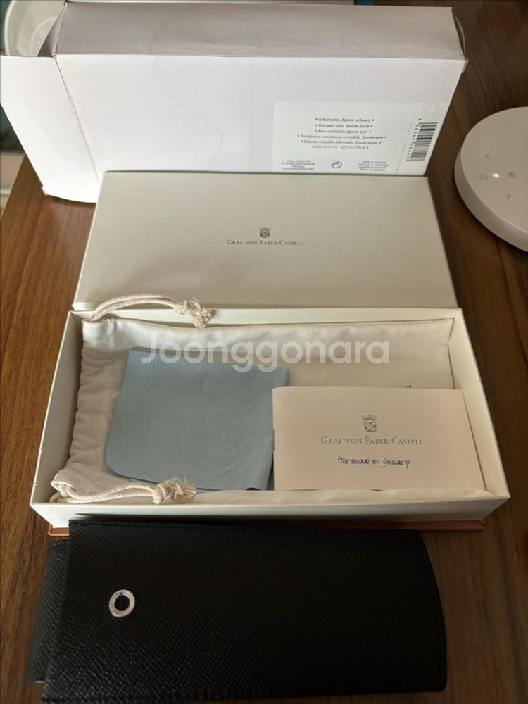 그라폰파버카스텔 3구 슬라이딩 파우치 (블랙) 판매--4