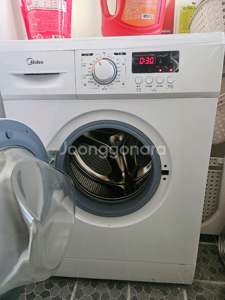 Midea 7kg 드럼세탁기 모델명 MW-F701W--0