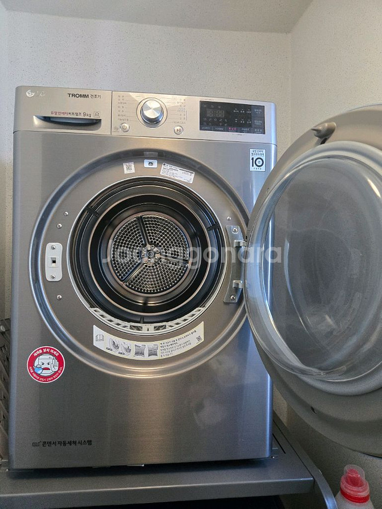 LG 트롬 세탁기 17kg + LG 건조기 9kg--5