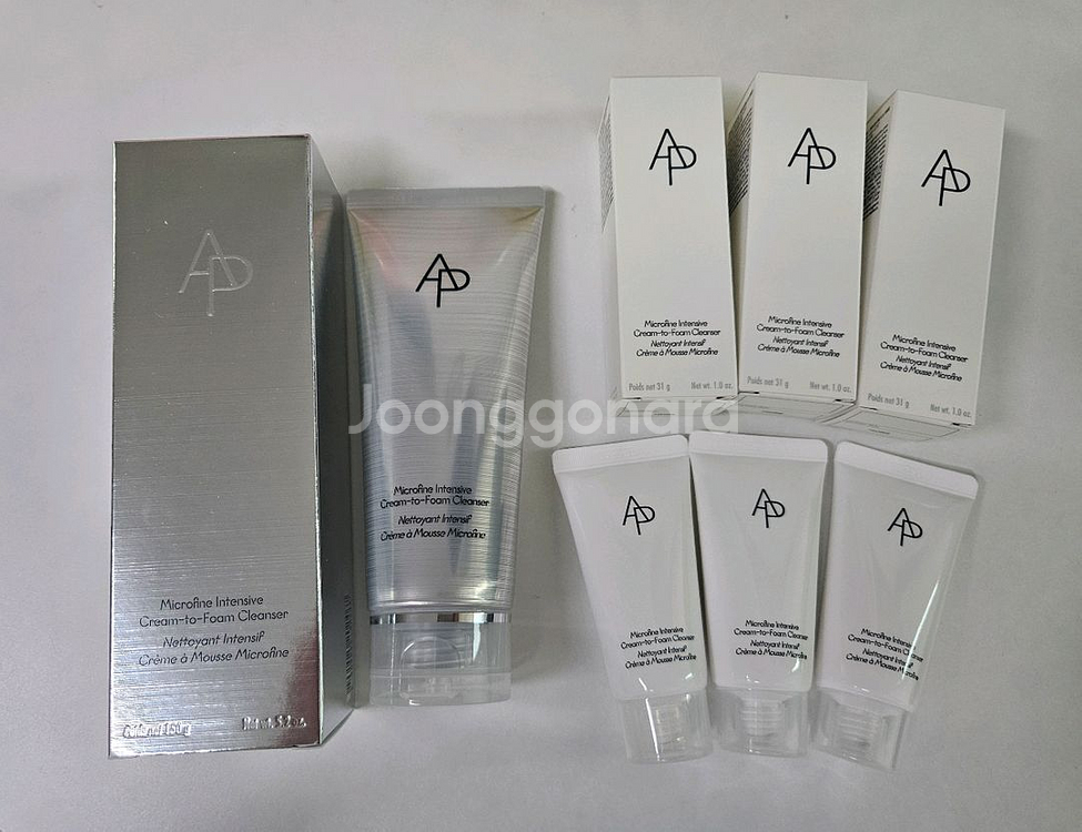 에이피뷰티마이크로파인 인텐시브크림 클렌져세트--0