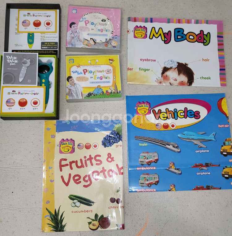 톡플타 톡톡플레이타임 인 잉글리쉬 톡톡펜 포함--3