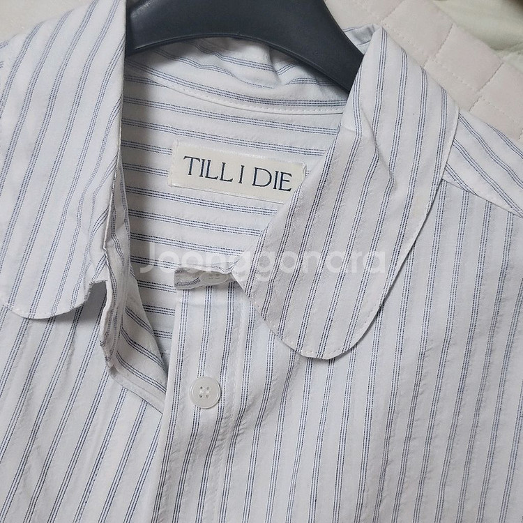 택달린새상품) 틸아이다이 스트랩 포인트 반팔 셔츠--8