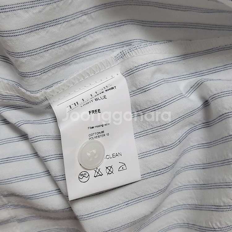 택달린새상품) 틸아이다이 스트랩 포인트 반팔 셔츠--9