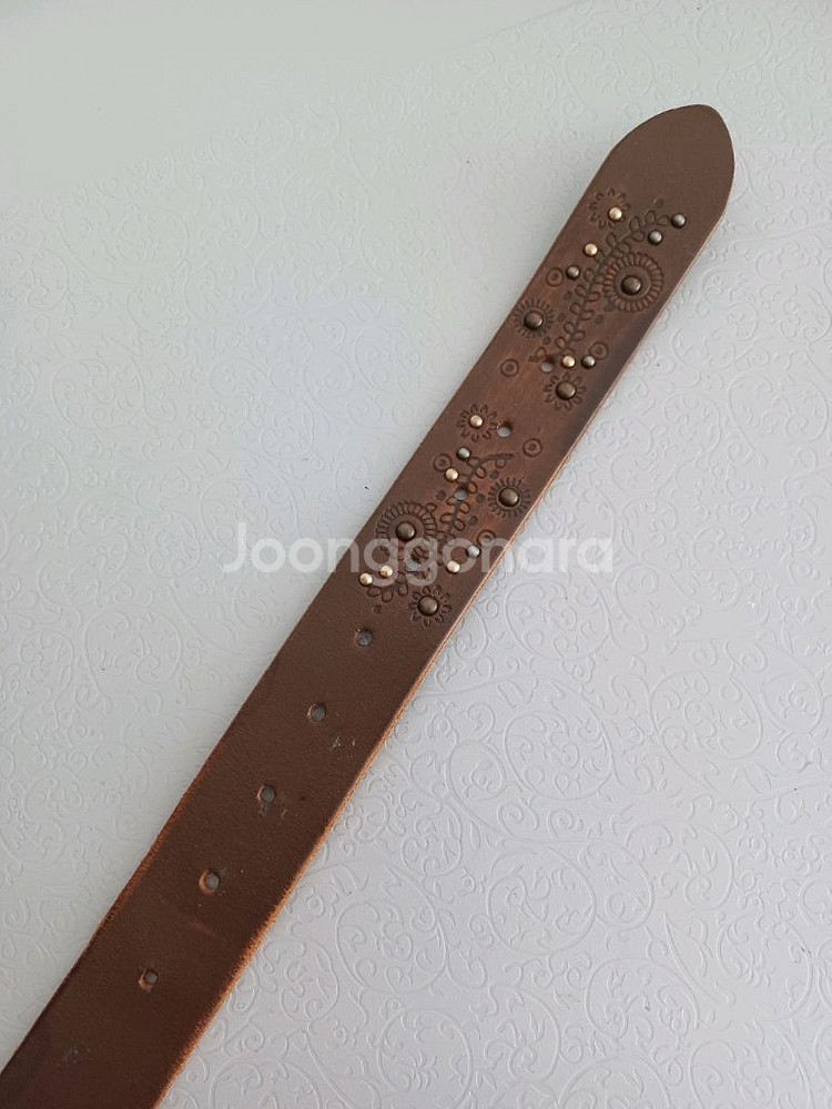 POLHAM 통가죽벨트 정품--5