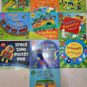 노부영 베어풋 싱어롱 10종+애니메이션 DVD