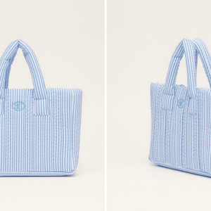 시엔느 패딩백 스카이블루