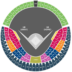 8/20 LG 롯데 3루 네이비 / 레드석 2연석