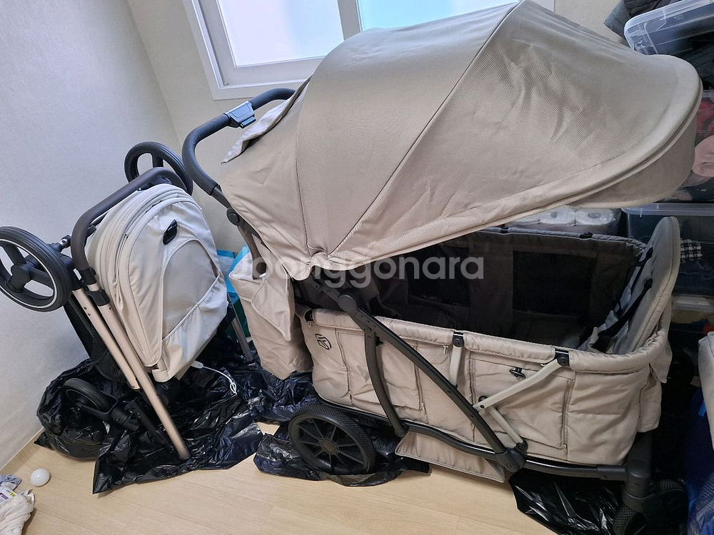 NUVY&TAVO 타보 웨건유모차GT2 디럭스 유아웨건--2