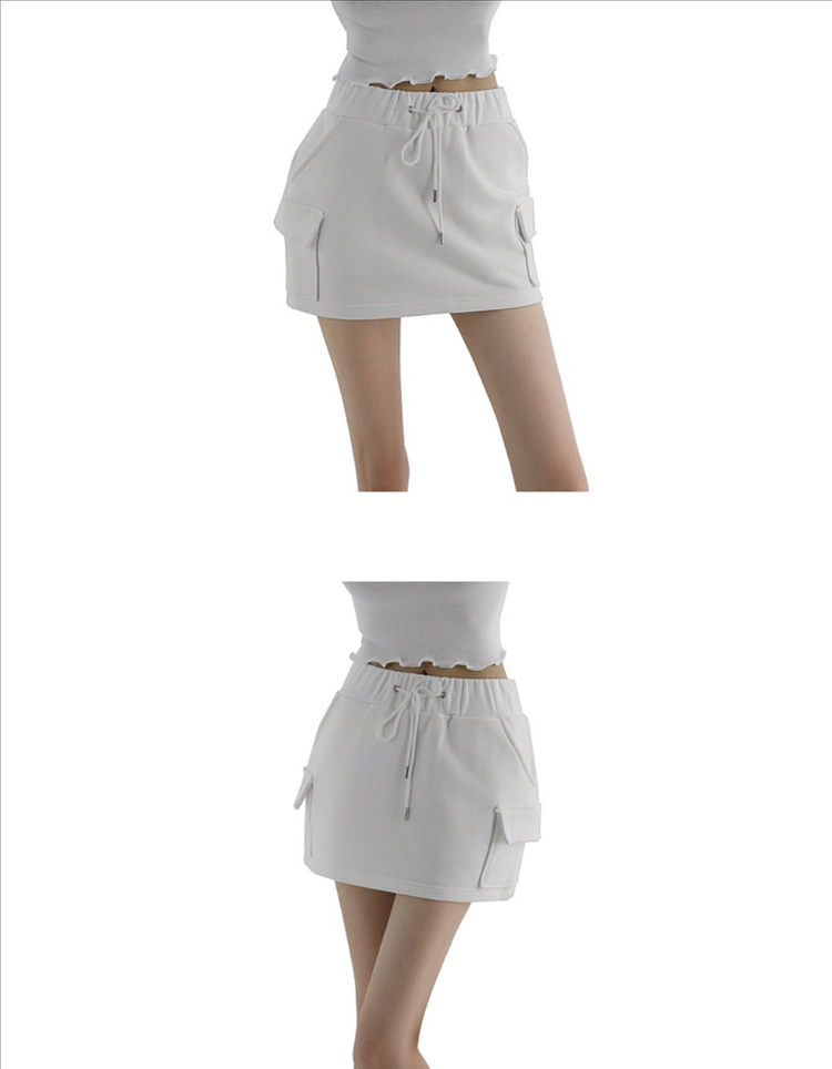 구즈 쭈리 카고 치마--1