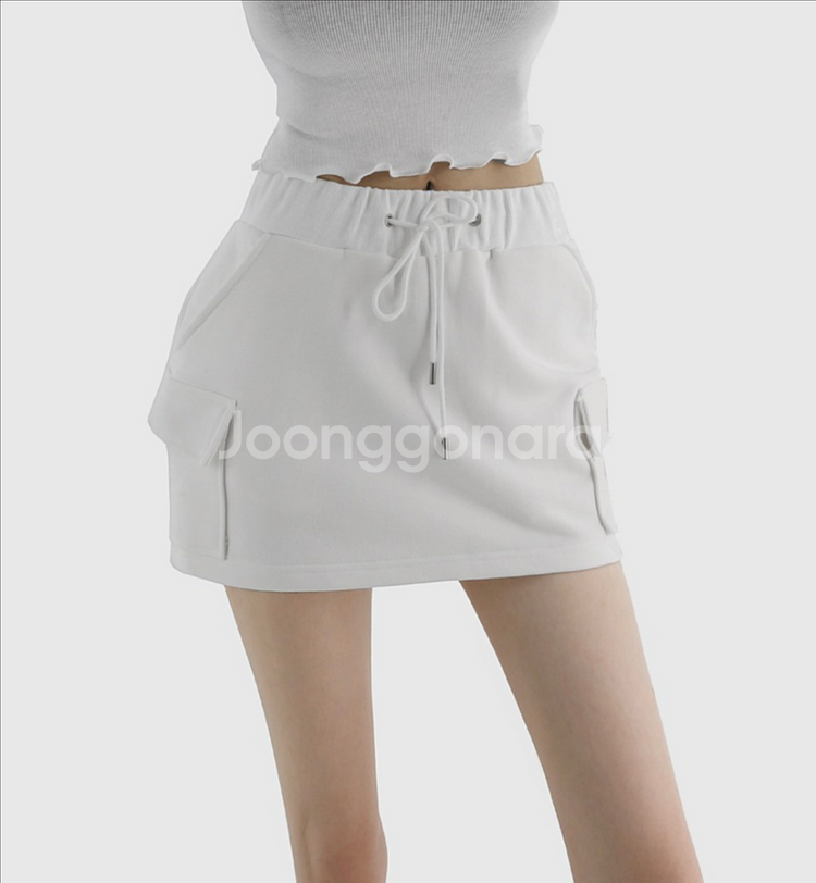 구즈 쭈리 카고 치마--2