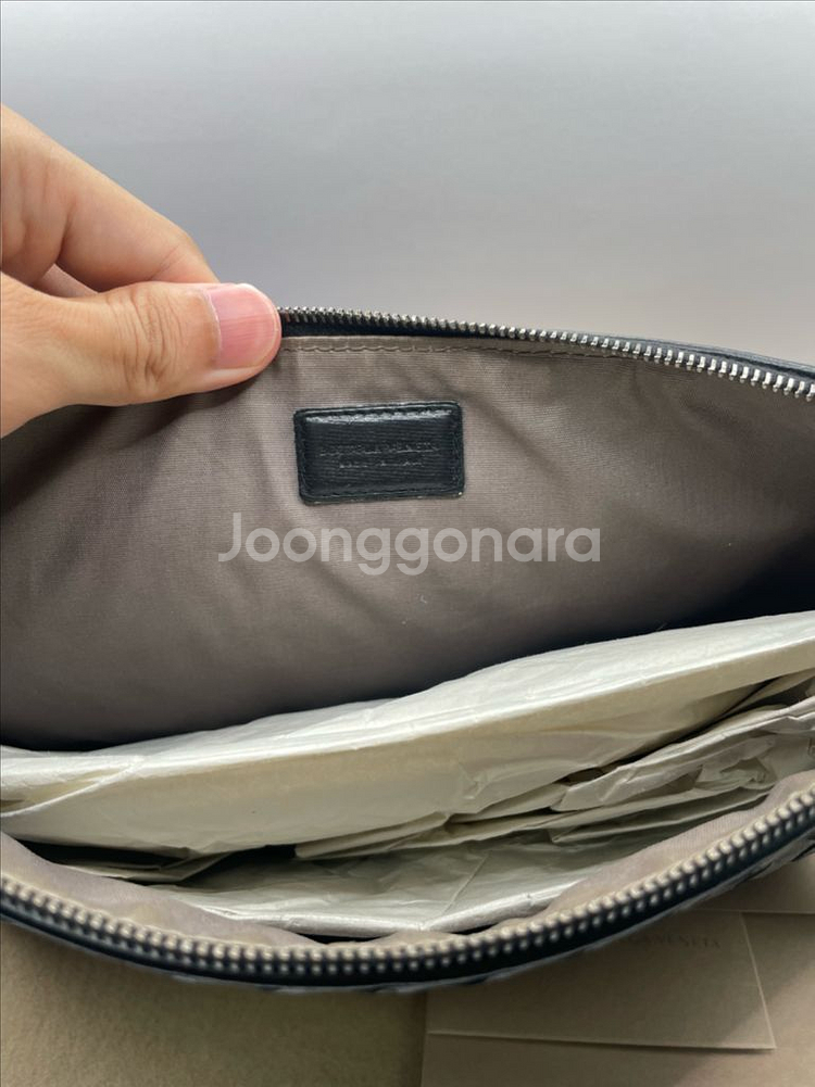 보테가베네타 인트레치아토 클러치백 파우치--4
