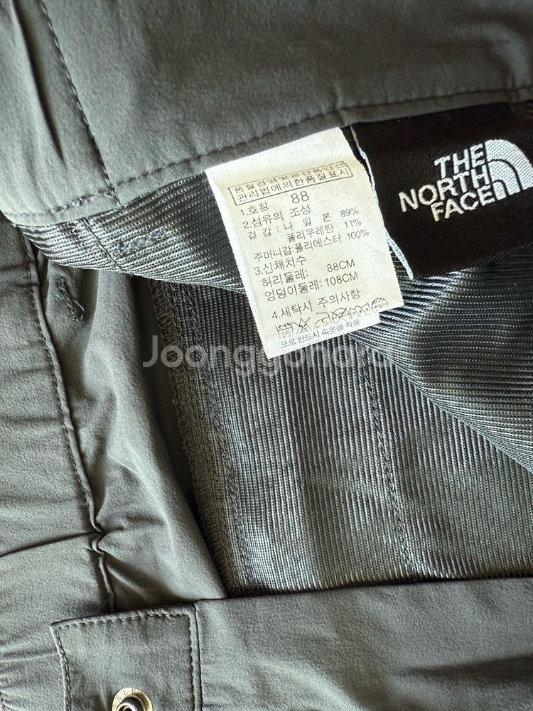 노스페이스 남성 여름바지 36--3