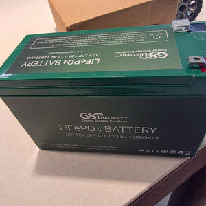 gsp 리튬인산철배터리 12v 12000mwh 팔아요.