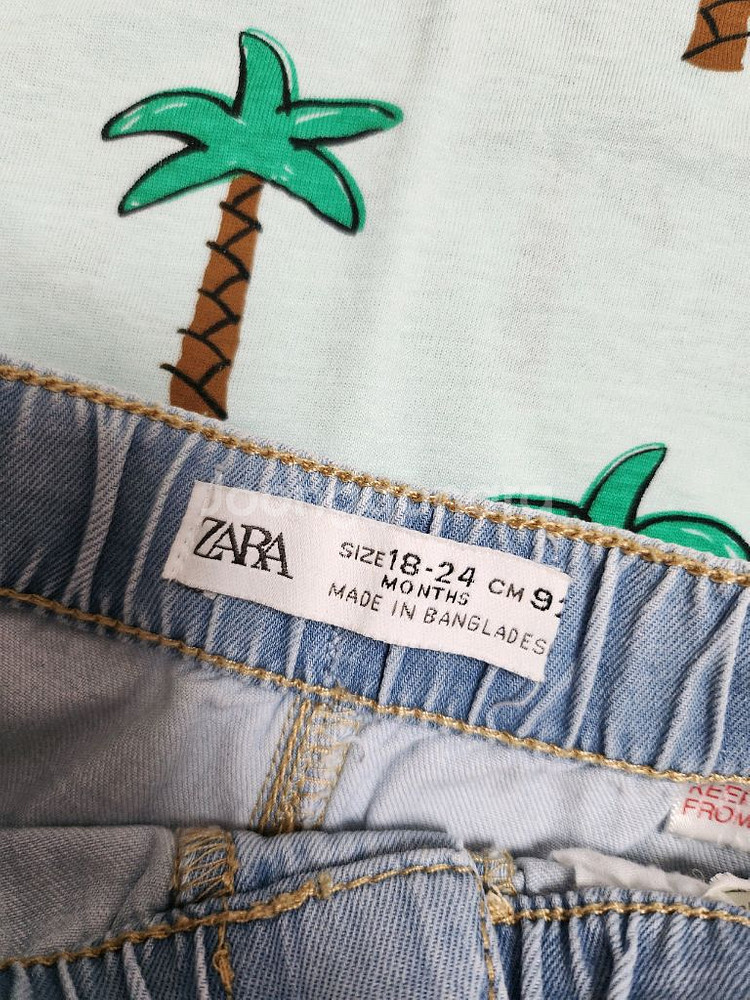 H&M 티셔츠 2T 새상품 ZARA 반바지--2
