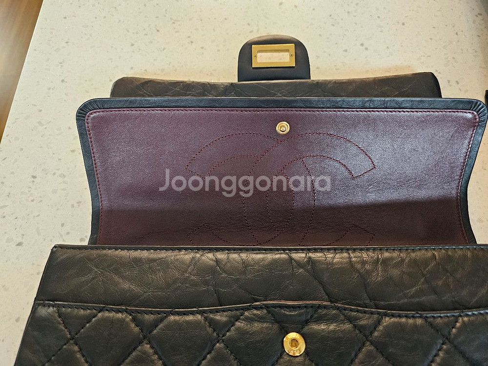 샤넬 퀼팅 체인백--4