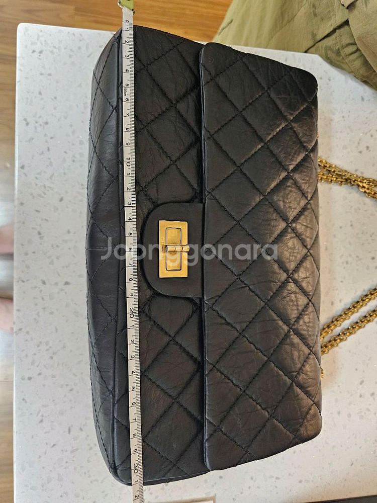 샤넬 퀼팅 체인백--6