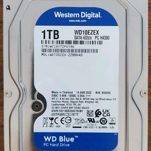웨스턴디지탈 WD웬디 1TB HDD 하드디스크 Wd10