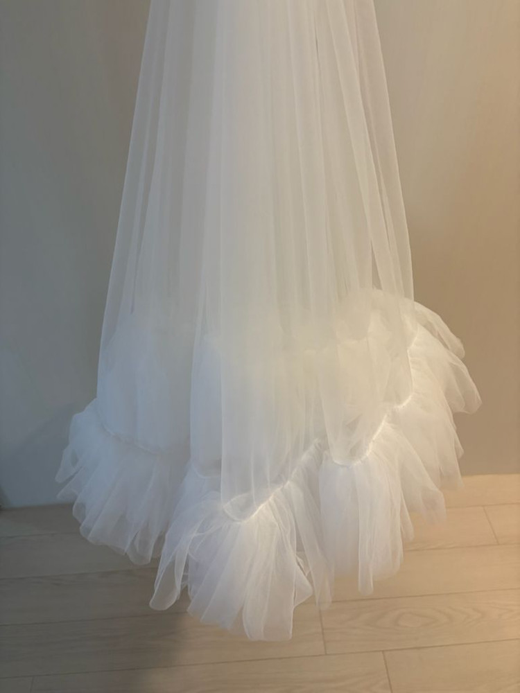 웨딩베일 롱 베일 셀프웨딩--1