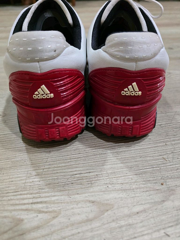 아디다스 골프 투어360 가죽골프화 255mm--3