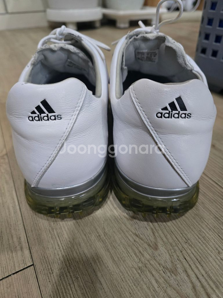 아디다스 골프 아디퓨어 가죽골프화 270mm--3