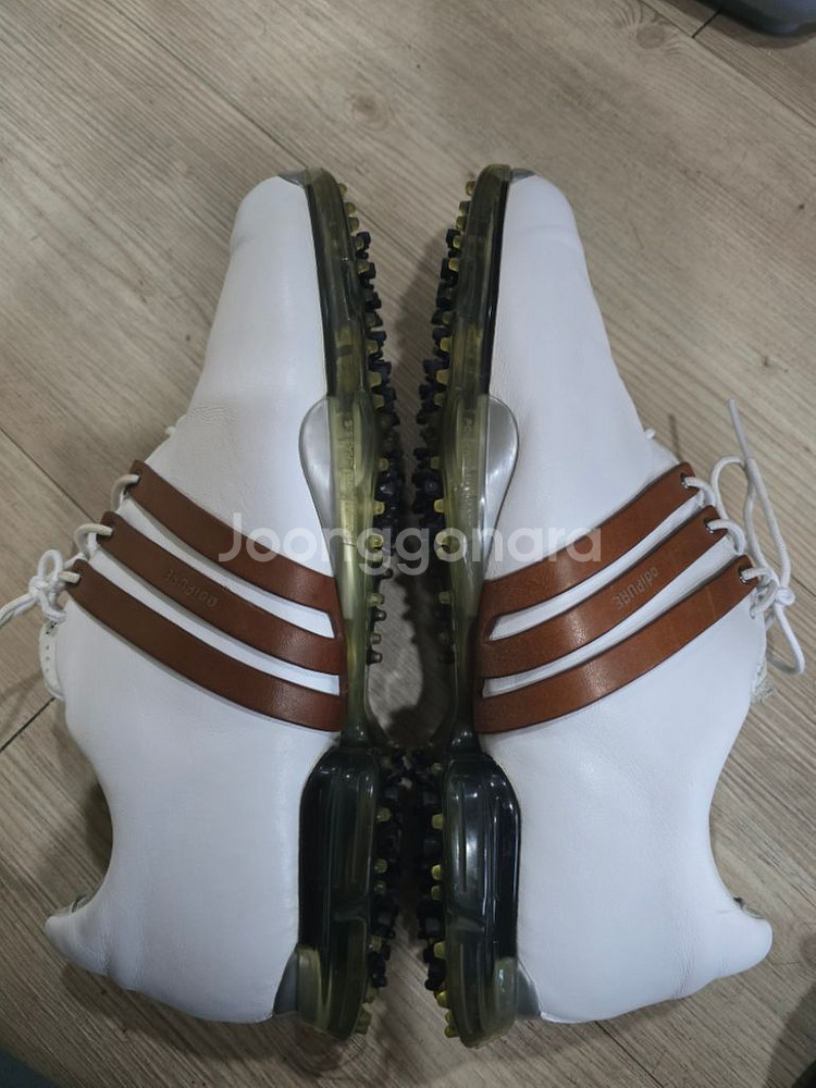 아디다스 골프 아디퓨어 가죽골프화 270mm--4
