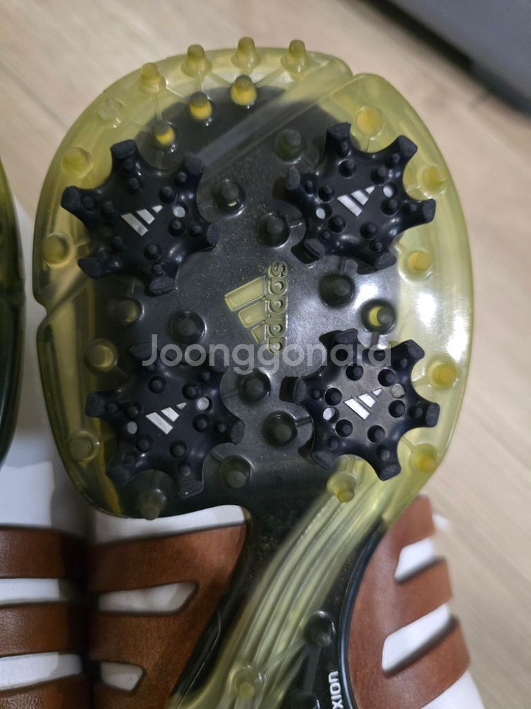 아디다스 골프 아디퓨어 가죽골프화 270mm--6
