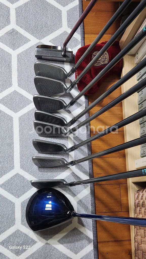 남성 골프채 풀세트(드라이버,아이언, 퍼터, 캐디백)--5