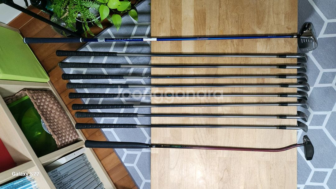 남성 골프채 풀세트(드라이버,아이언, 퍼터, 캐디백)--3