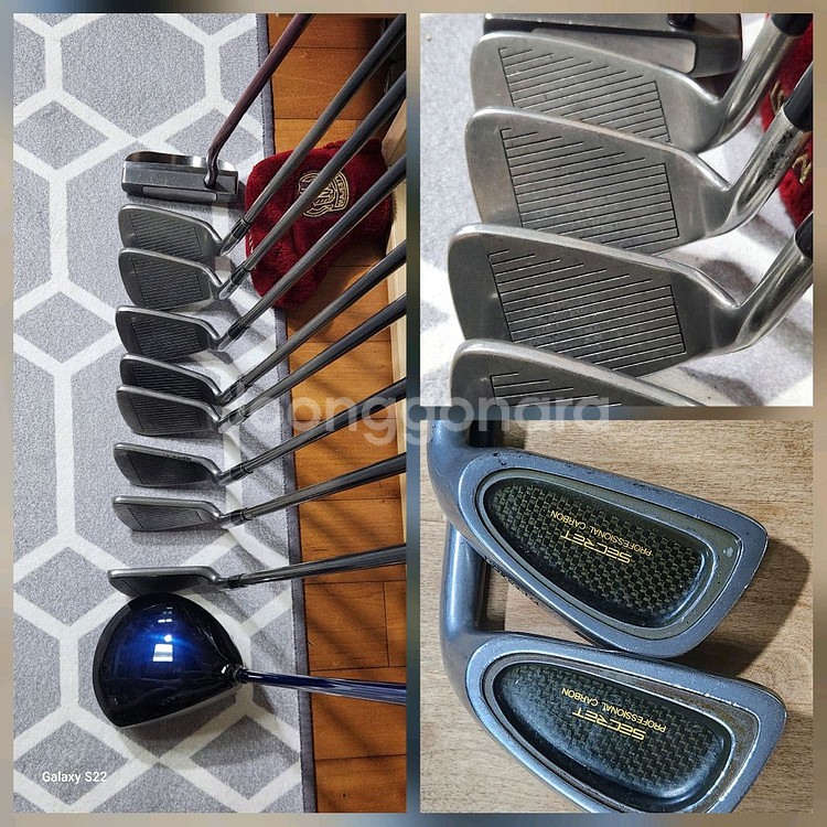 남성 골프채 풀세트(드라이버,아이언, 퍼터, 캐디백)--7