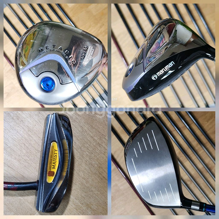 남성 골프채 풀세트(드라이버,아이언, 퍼터, 캐디백)--6
