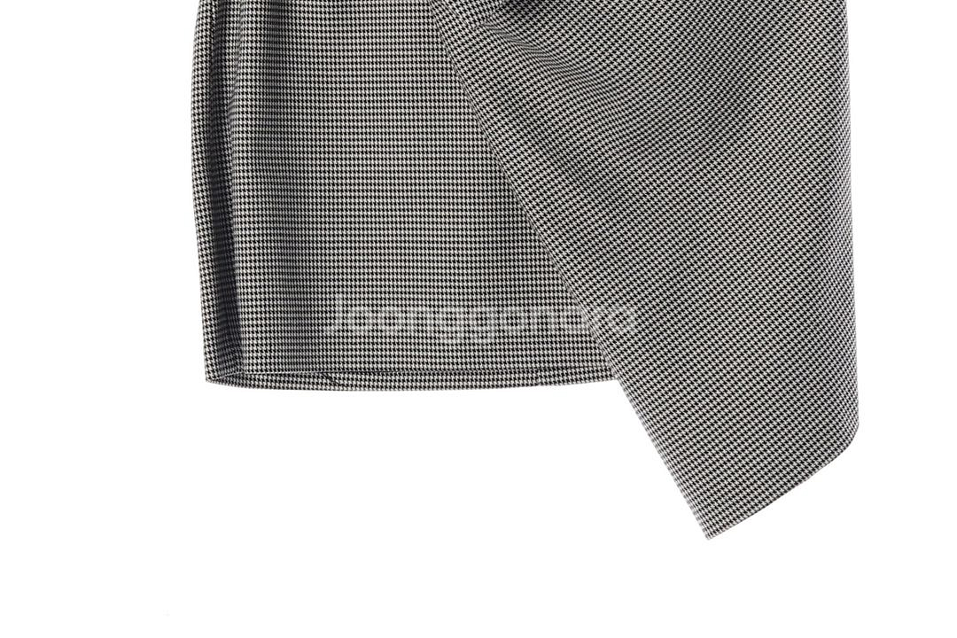 [S]자라 체크 리본 타이 랩 미니 스커트 치마--2