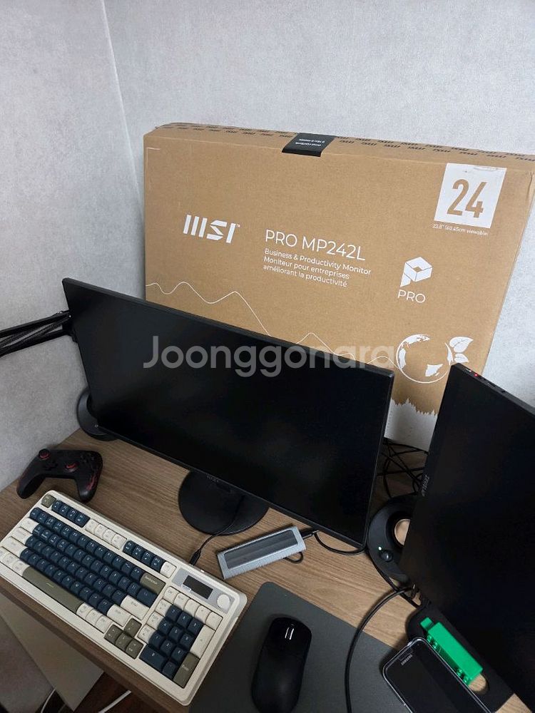 MSI MP242L750 24인치 모니터 S급처분--1