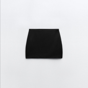 zara 자라 블랙 미니스커트 새상품