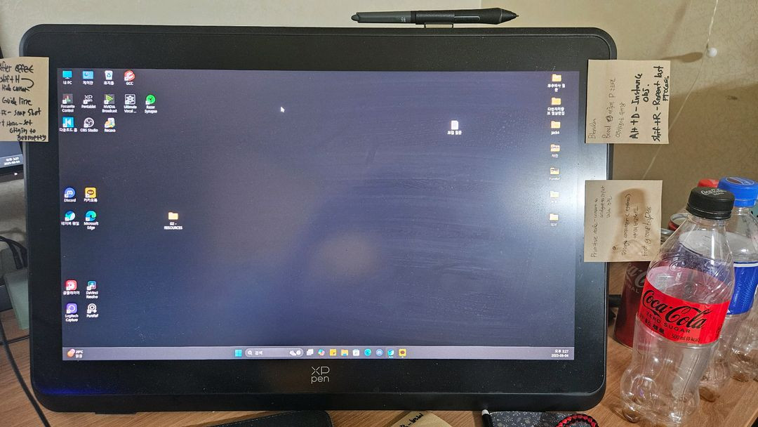 xppen artist 22plus 이미지