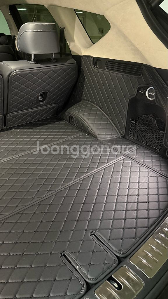 제네시스GV80 페이스리프트 가죽 키케이스,트렁크매트--6